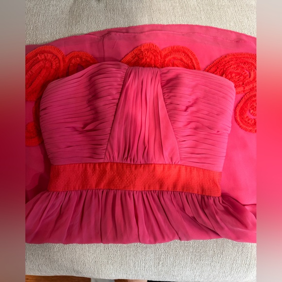 Miss Sixty Pink and Red Dress - Picture 4 of 9